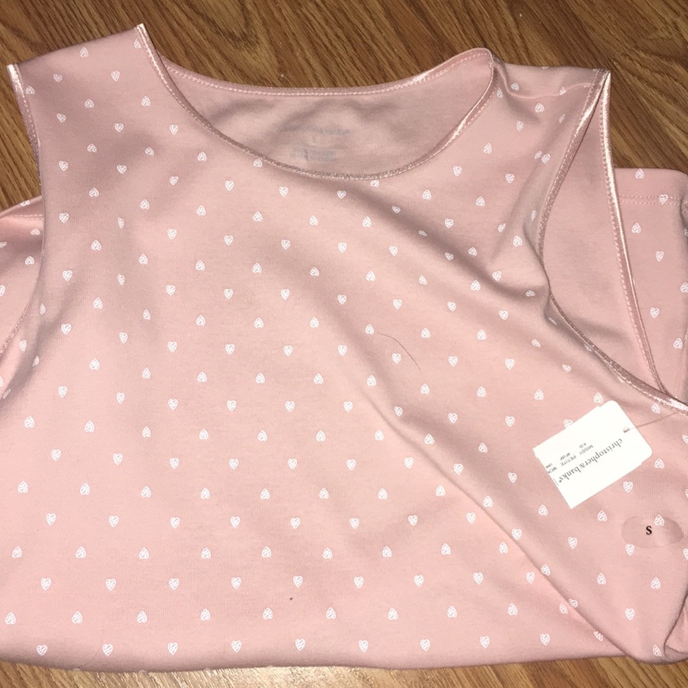 Pink tank top